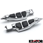 Stiletto Motorcycle Foot Pegs Footrests For Honda Fury 2009-2013 Front