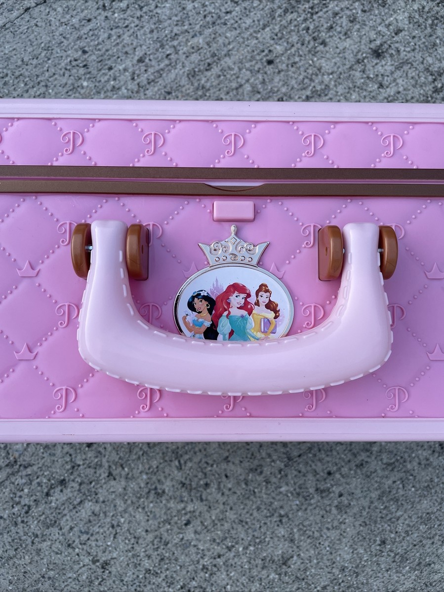 Disney Princess Ariel Jasmine Belle LIGHT UP MIRROR Table Top