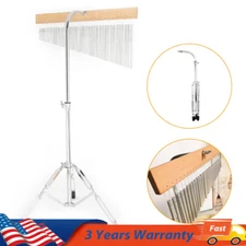 Bar Chimes Single-Row Wind Chime 36-Tone w/ Tripod Stand Percussion Instrument
