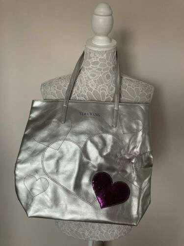 Vera Wang Tote Silver Bags & Handbags for Women