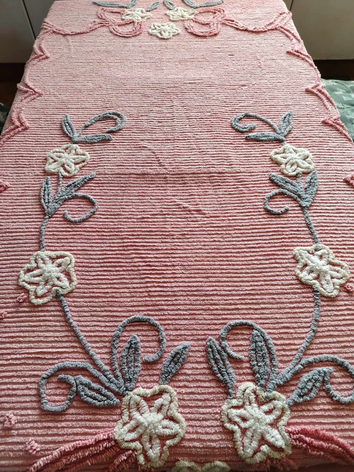 Vintage Candlewick Bedspread eBay