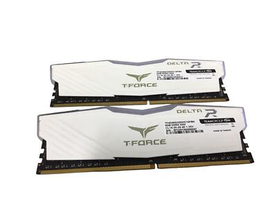 Lot of 2 TeamGroup T-Force DELTA 16GB (2x8GB) DDR4