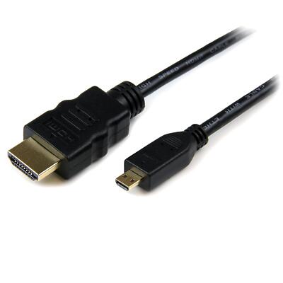 StarTech.com High Speed HDMI Kabel mit 3m Ethernet - HDMI auf Micr