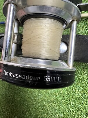 Alpha SC1310 Fishing Rod w/ Abu Garcia Ambassadeur 5500 C High