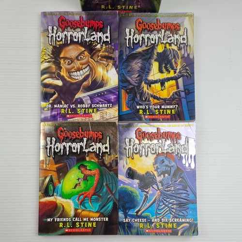 Goosebumps HorrorLand Boxed Set R.L. Stine 4 Books 5-8 Paperback Children Kids - Picture 6 of 12