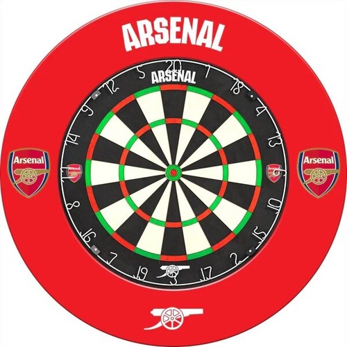 Arsenal FC 'The Gunners' Dartboard Surround Official Licensed, 4 Designs - Picture 5 of 17