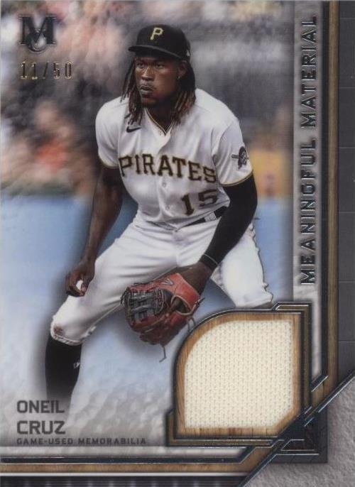 2023 Topps Museum Collection - Oneil Cruz #MMR-OCR for sale | eBay