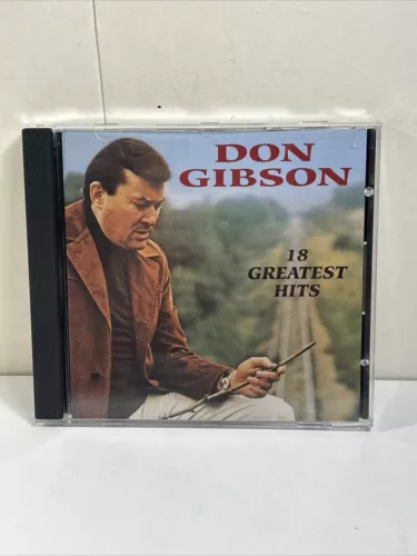 18 Greatest Hits by Don Gibson (CD, 1991) Curb, Original Hickory Tracks 