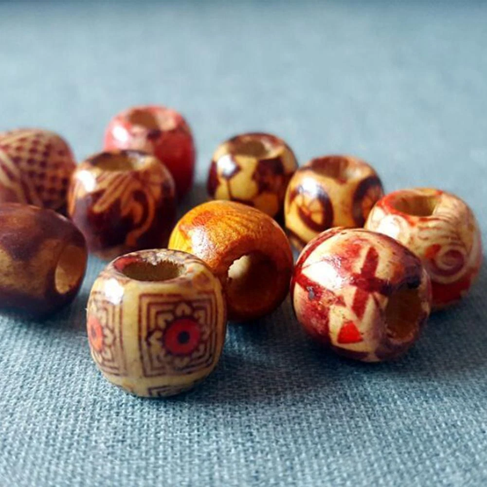 Wooden beads deals for macrame