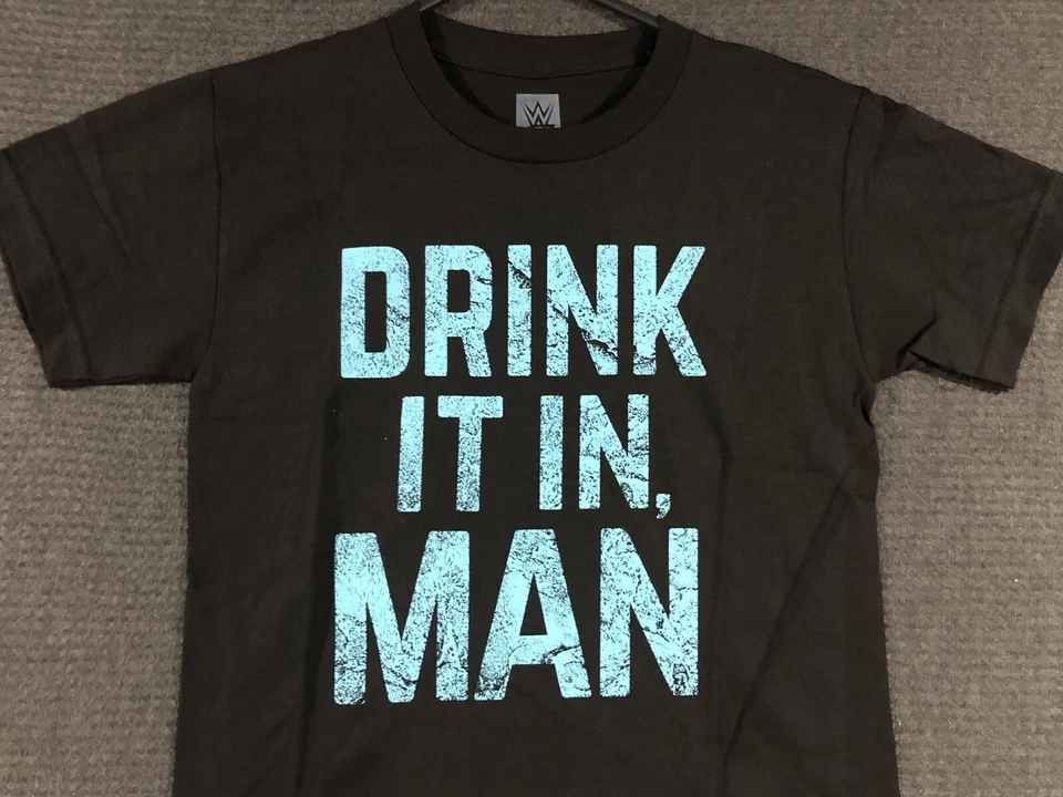 WWE Chris Jericho Drink It In T Shirt Youth Small Double Sided - Image 2 of 4