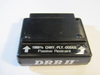  Chrysler DRB II 2 Cartridge 1988 3/4 Chrysler Plymouth Dodge Passive Restraint