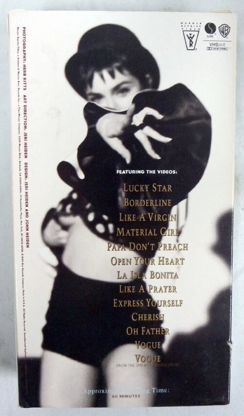 Lot of 5 Rare Madonna Live Concert VHS Tapes OOP Out of Print Truth or Dare! Foto 3 de 4