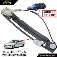 BMW Serie 5 E39 Mechanismus Fensterheber Hintere Links Fahrerseite = 51358252429