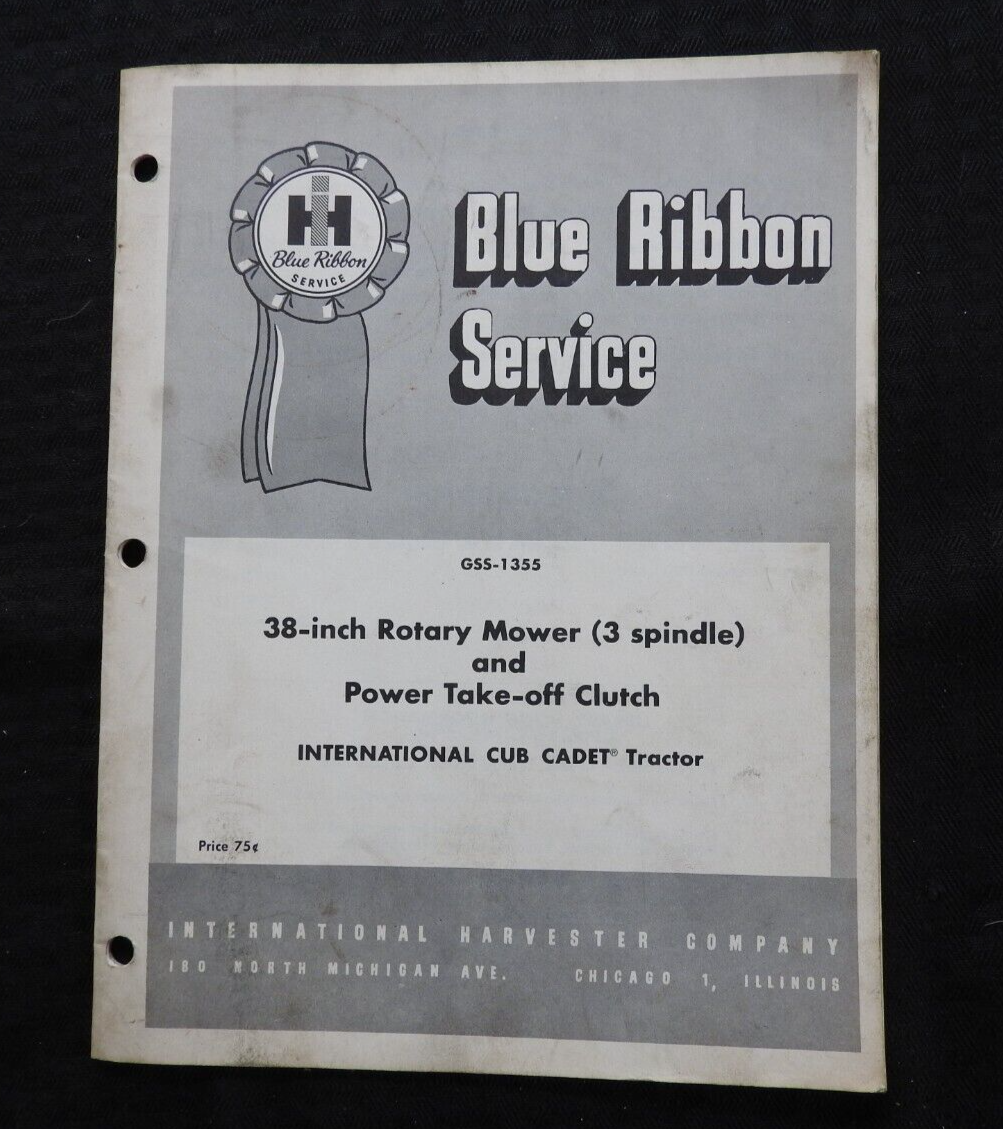 1964 INTERNATIONAL HARVESTER CUB CADET 38