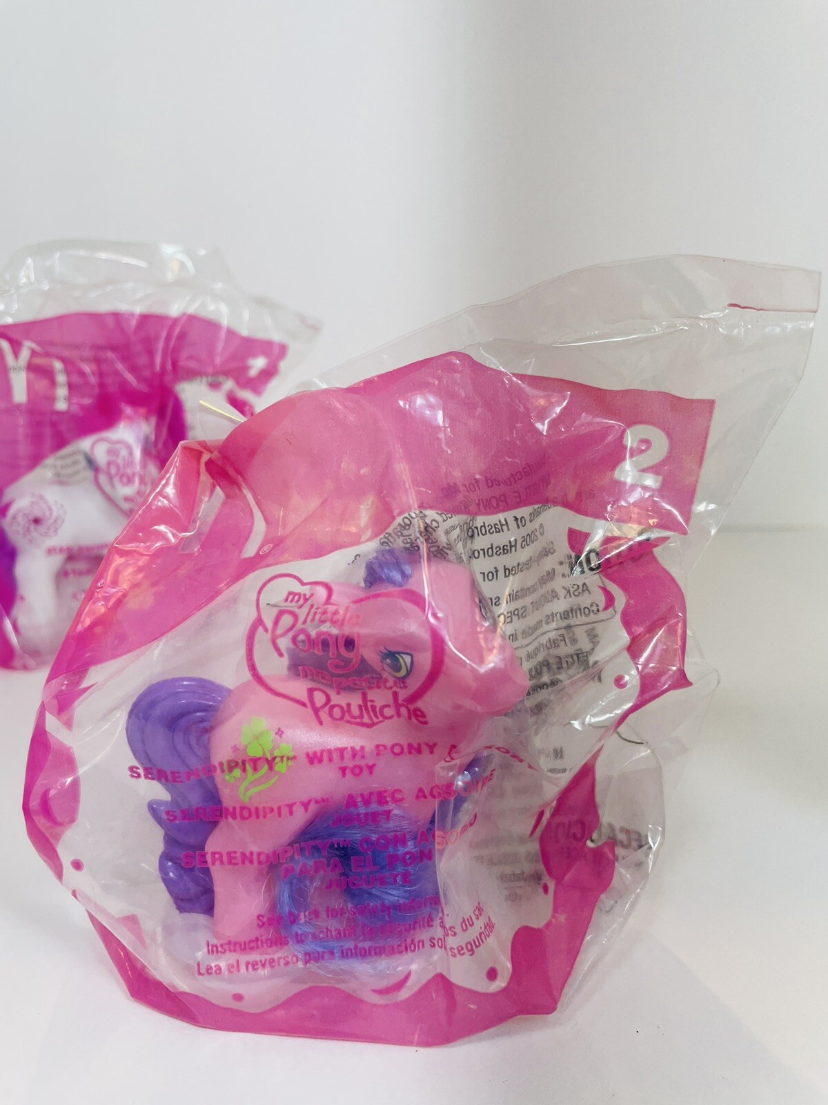 My little Pony MLP McDonalds Happy Meal Toys & Spin Pop Lollipop Holder Lot G3