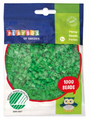 Playbox Bügelperlen 1000 Stück Standardfarben midi