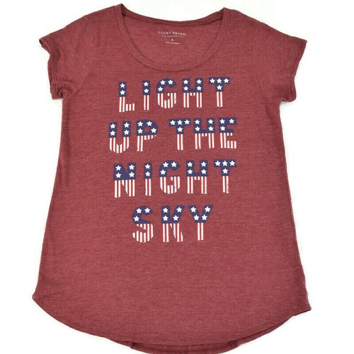 Lucky Brand LIGHT UP THE NIGHT SKY Red 