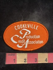 Orange Version Farmer PCA PRODUCTION CREDIT ASSOCIATION Advertising Patch 94X2
