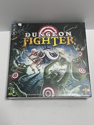 Dungeon Fighter Dice & Dexterity Board Game IELLO 2014 OOP - New / Sealed
