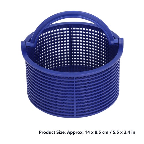 US Swimming Pool Filter Basket Pool Skimmer Basket Replacement Plastic Pool
