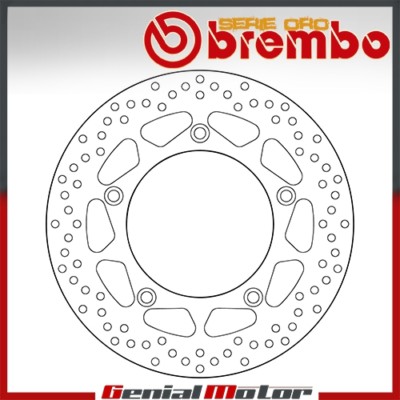 Bremsscheibe Fest Brembo Oro Hinten Yamaha T Max Lux Max 530 2015 > 2017