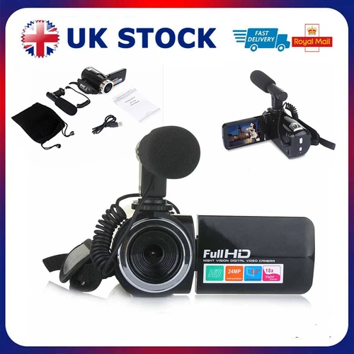 3.0 inch IPS HD Screen Video Camera Webcam Digital Time-lapse Record 2400w New