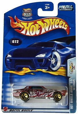 HOT WHEELS  68 MERCURY COUGAR #072 2002