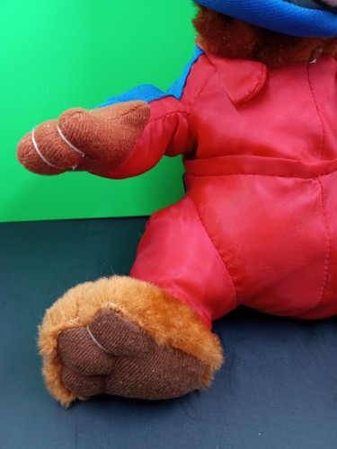 Vintage Nanco Team USA Nascar Teddy Bear Plush Racing Suit Stuffed Animal 1997 - Picture 4 of 10