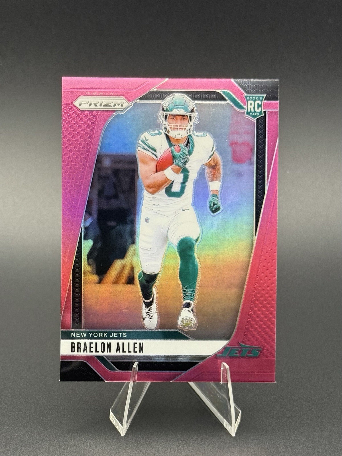 2024 Panini Prizm - Rookies Braelon Allen #311 Pink Prizm (RC)