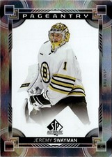 2024-25 SP Authentic #P-16 Jeremy Swayman Pageantry