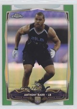 2014 Topps Chrome Green Refractor Anthony Barr #161 2qw