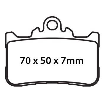 EBC Double H Brake Pad Front Right for Honda CBR 500 R ABS New Twin Disc 2021-23
