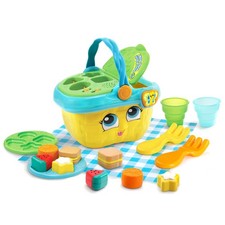 LeapFrog Shapes and Sharing Picnic Basket Frustration Free Packaging , Yellow