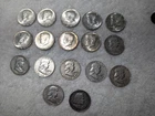 USA silver half dollars 1893 to 1964 most uncilculated Franklin Columbus Robert