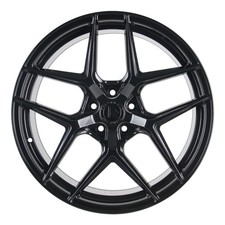 Rf6 20 Inch Staggered Gloss Black Rims Fits Jeep Lifted Grand Chero