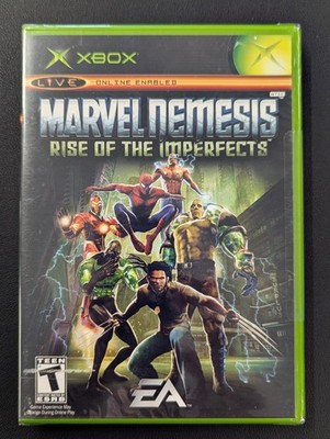 Marvel Nemesis: Rise of the Imperfects Microsoft Xbox EA Games 2005 SEALED