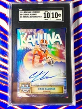 2024 Bowman Chrome University Cade Klubnik Big Kahuna Auto SGC 10/10 SSP #BK-CK