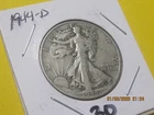 1944 d 50C Walking Liberty Half Dollar