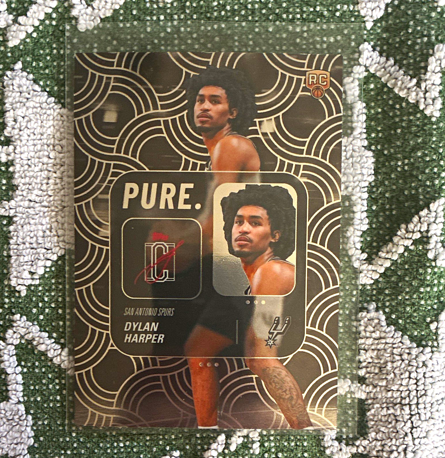 Topps 2025-26 Signature Class Pure Dylan Harper #PU-17 RC San Antonio Spurs