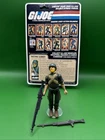 Vintage 1982 GI Joe Rock N Roll Straight Arm With Filecard