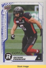 2020 Upper Deck CFL Blue Antoine Pruneau #137 READ r6v