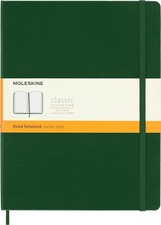 Moleskine Notebook, Extra Large, Ruled, Myrtl...