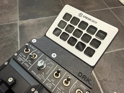 Streamdeck v2 15 Schlüssel Halterung für Winwing Wincrtl Orion2 Gasfuß