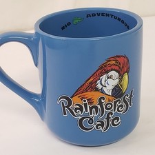 Vintage Rainforest Cafe 20oz. Large Blue Rio ...