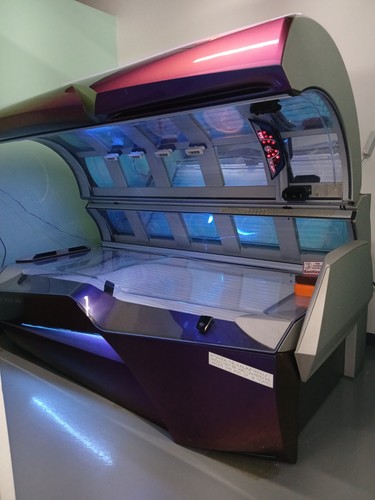 ERGOLINE EXCELLENCE 850 HIGH PRESSURE COMBO TANNING BED