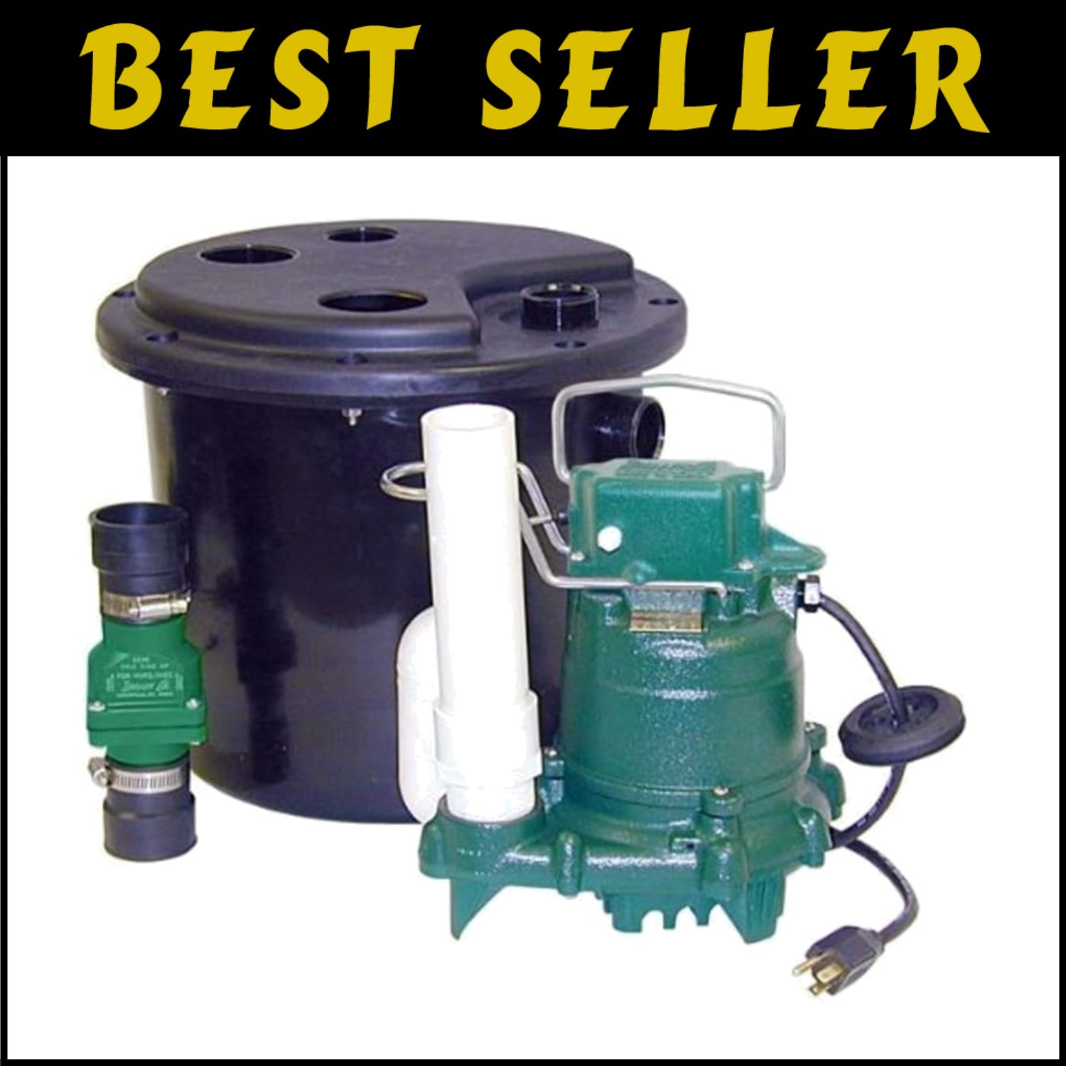 1.5 Inch Discharge Electric Sump Pump for Versatile Water Removal
