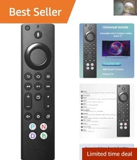Effortless Voice-Controlled Remote for All Major Smart TVs & Streaming Devices