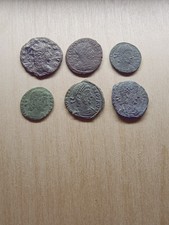 6 Ancient Roman Coins