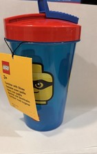 Neuf ! Lego gobelet avec paille 17 oz