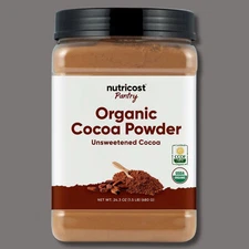 Pantry Organic Cocoa Powder (1.5lb) - Vegan, Gluten-Free, Non-GMO